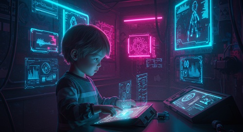 Como a Tecnologia Está Moldando os Nativos Digitais do Futuro